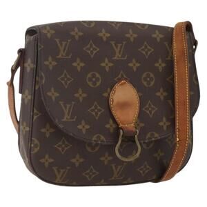 LOUIS VUITTON Monogram Saint Cloud GM Shoulder Bag M51242 LV Auth 157351